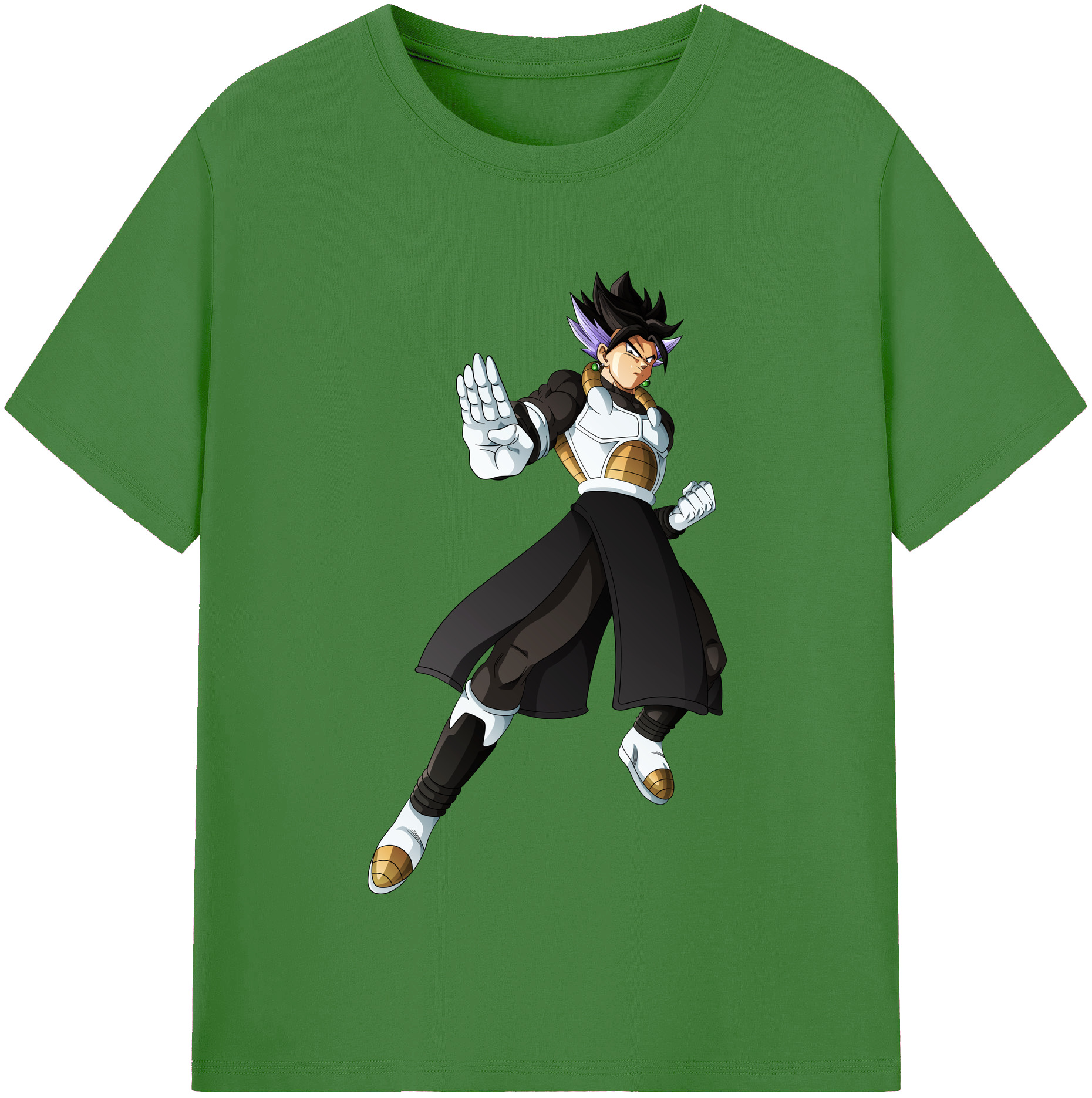 （画像用） ドラゴンボール ベジット DRAGON BALL Vegetto レディースカジュアルプリントTシャツ（綿100％）